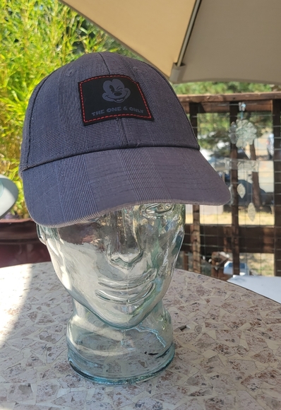 Disney Parks Unisex Adult ball cap gray color Mickey The One & Only - Picture 6 of 16